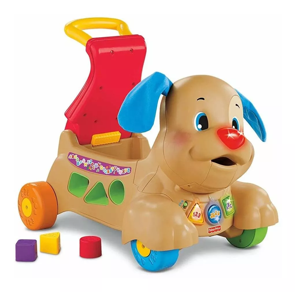 Andadera - Carrito Laugh y Learn Cachorro - Fisher Price Marrón